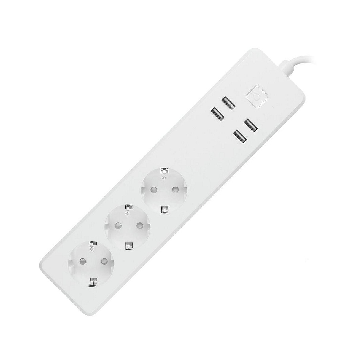 Compra BASE MÚLTIPLE USB MATEL SMART WIFI 3 ENCHUFES 1,8M al mejor precio