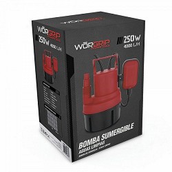 Compra BOMBA SUMERGIBLE WŌRGRIP AGUAS LIMPIAS 250W al mejor precio