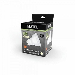 Compra BOMBILLA LED DICROICA MATEL GU10 10W NEUTRA al mejor precio