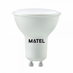 Compra BOMBILLA LED DICROICA MATEL GU10 3W CÁLIDA al mejor precio