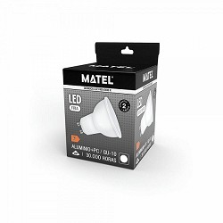 Compra BOMBILLA LED DICROICA MATEL GU10 3W FRÍA al mejor precio