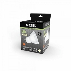 Compra BOMBILLA LED DICROICA MATEL GU10 4W NEUTRA al mejor precio