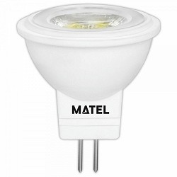 Compra BOMBILLA LED DICROICA MATEL MR11 3W FRÍA al mejor precio