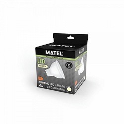 Compra BOMBILLA LED DICROICA MATEL MR16 6W NEUTRA al mejor precio