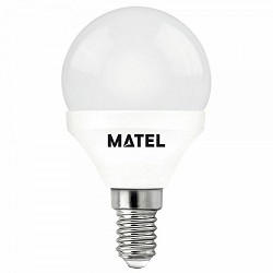 Compra BOMBILLA LED ESFÉRICA MATEL E14 7W NEUTRA (3UNIDADES) al mejor precio