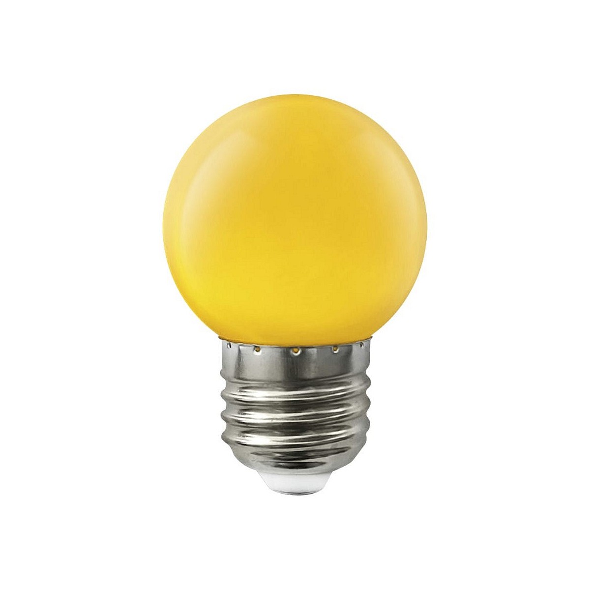 Compra BOMBILLA LED ESFÉRICA MATEL E27 1,5W AMARILLA al mejor precio