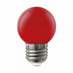 Compra BOMBILLA LED ESFÉRICA MATEL E27 1,5W ROJA al mejor precio