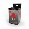 Compra BOMBILLA LED ESFÉRICA MATEL E27 1,5W ROJA al mejor precio