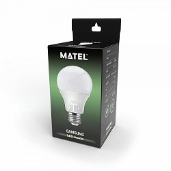 Compra BOMBILLA LED ESTÁNDAR MATEL CHIP SAMSUNG E27 15W NEUTRA al mejor precio