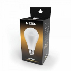 Compra BOMBILLA LED ESTÁNDAR MATEL CHIP SAMSUNG E27 18W CÁLIDA al mejor precio