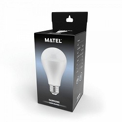 Compra BOMBILLA LED ESTÁNDAR MATEL CHIP SAMSUNG E27 18W FRÍA al mejor precio