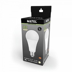 Compra BOMBILLA LED ESTÁNDAR MATEL E27 18W NEUTRA al mejor precio