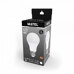 Compra BOMBILLA LED ESTÁNDAR MATEL E27 6W FRÍA al mejor precio