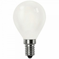 Compra BOMBILLA LED FILAMENTO ESFÉRICA MATEL G45 E14 4W FRÍA OPAL al mejor precio