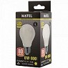 Compra BOMBILLA LED FILAMENTO ESTÁNDAR MATEL E27 A60 8W CÁLIDA OPAL al mejor precio