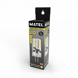 Compra BOMBILLA LED G4 MATEL SILICONA 230V 2W CÁLIDA al mejor precio