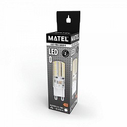 Compra BOMBILLA LED G9 MATEL SILICONA 3W FRÍA al mejor precio