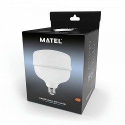 Compra BOMBILLA LED INDUSTRIAL MATEL CHIP SAMSUNG E27 40W FRÍA al mejor precio