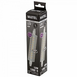 Compra BOMBILLA LED LINEAL MATEL 118MM 12W REGULABLE FRÍA al mejor precio