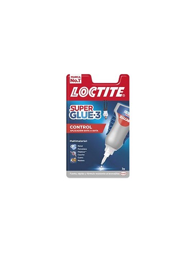 Compra Adhesivo instantaneo super glue-3 control liquido 3 gr LOCTITE 2648575 al mejor precio
