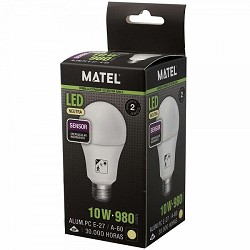 Compra BOMBILLA LED MATEL CREPUSCULAR Y MOVIMIENTO E27 10W NEUTRA al mejor precio