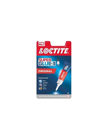 Compra Adhesivo instantaneo super glue-3 original 3 gr LOCTITE 2640968 al mejor precio