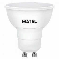 Compra BOMBILLA LED MATEL GU10 REGULABLE 5W NEUTRA al mejor precio