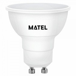 Compra BOMBILLA LED MATEL GU10 REGULABLE 8W NEUTRA al mejor precio