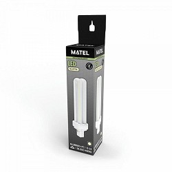 Compra BOMBILLA LED PLC MATEL G24 11W NEUTRA al mejor precio