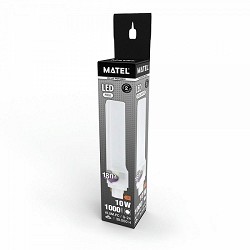 Compra BOMBILLA LED PLC MATEL GIRATORIA G24 10W FRÍA al mejor precio