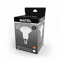 Compra BOMBILLA LED REFLECTORA MATEL E14 R50 6W FRÍA al mejor precio