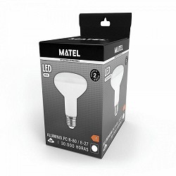 Compra BOMBILLA LED REFLECTORA MATEL E27 R80 10W FRÍA al mejor precio