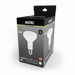 Compra BOMBILLA LED REFLECTORA MATEL E27 R80 10W NEUTRA al mejor precio