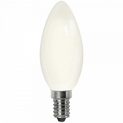 Compra BOMBILLA LED VELA FILAMENTO MATEL C37 E14 4W FRÍA OPAL al mejor precio