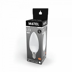 Compra BOMBILLA LED VELA MATEL E14 3W FRÍA al mejor precio