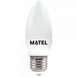 Compra BOMBILLA LED VELA MATEL E27 5W CÁLIDA al mejor precio