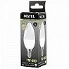 Compra BOMBILLA LED VELA MATEL REGULABLE 7W E14 NEUTRA al mejor precio