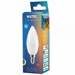 Compra BOMBILLA LED VELA MATEL SMART WIFI E14 5,5W CCT al mejor precio