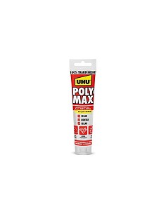 Compra Adhesivo montaje sellador poly max express 115 gr cristal UHU 6310615 al mejor precio