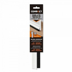 Compra BURLETE ADHESIVO PVC CEPILLO 1M x 45MM BLANCO al mejor precio