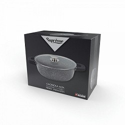 Compra CACEROLA ALUMINIO FUNDIDO BLACK ALTA PIEDRA 20CM al mejor precio