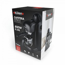 Compra CAFETERA EXPRESS 4 TAZAS 240ML KÜKEN al mejor precio