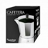 Compra CAFETERA SUPREME ALUMINIO GRIS 12 TAZAS al mejor precio