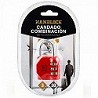 Compra CANDADO COMBINACIÓN HANDLOCK 3 NÚMEROS 30MM ROJO al mejor precio