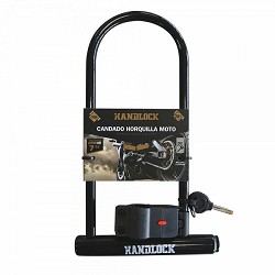 Compra CANDADO HORQUILLA MOTO HANDLOCK 108x281 MM al mejor precio