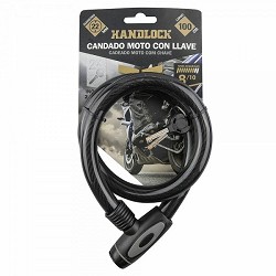 Compra CANDADO MOTO HANDLOCK FORRADO 2,2x100 CM al mejor precio