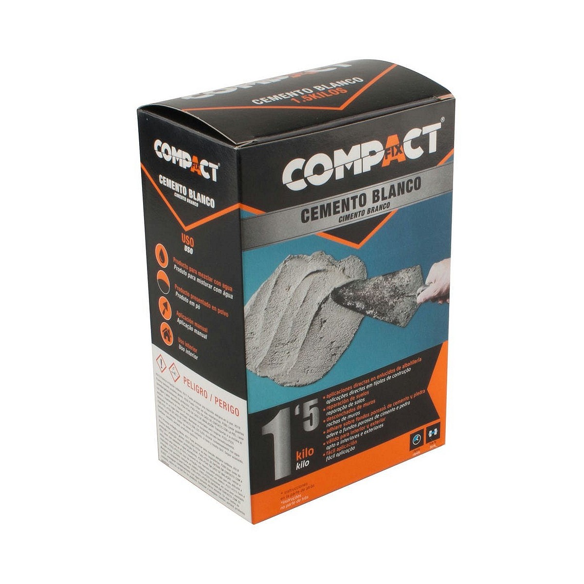 Compra CEMENTO BLANCO COMPACT 1,5KG al mejor precio