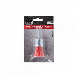 Compra CEPILLO BROCHA STEIN NYLON ABRASIVO ESPIGA 22MM al mejor precio