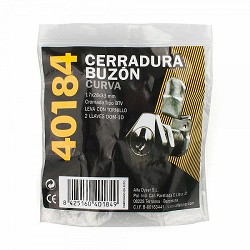 Compra CERRADURA BUZÓN HANDLOCK CON TUERCA BTV CURVA CROMADA al mejor precio