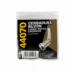 Compra CERRADURA BUZÓN HANDLOCK LARGA RECTA CROMADA al mejor precio